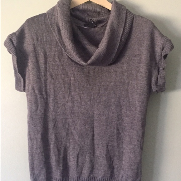 Gray Cowlneck Sweater - Picture 4 of 8